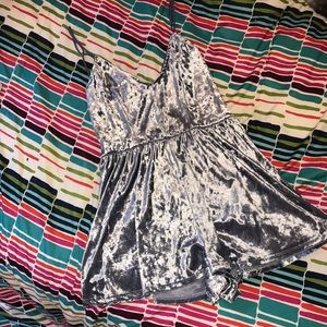 Crushed Velvet Romper